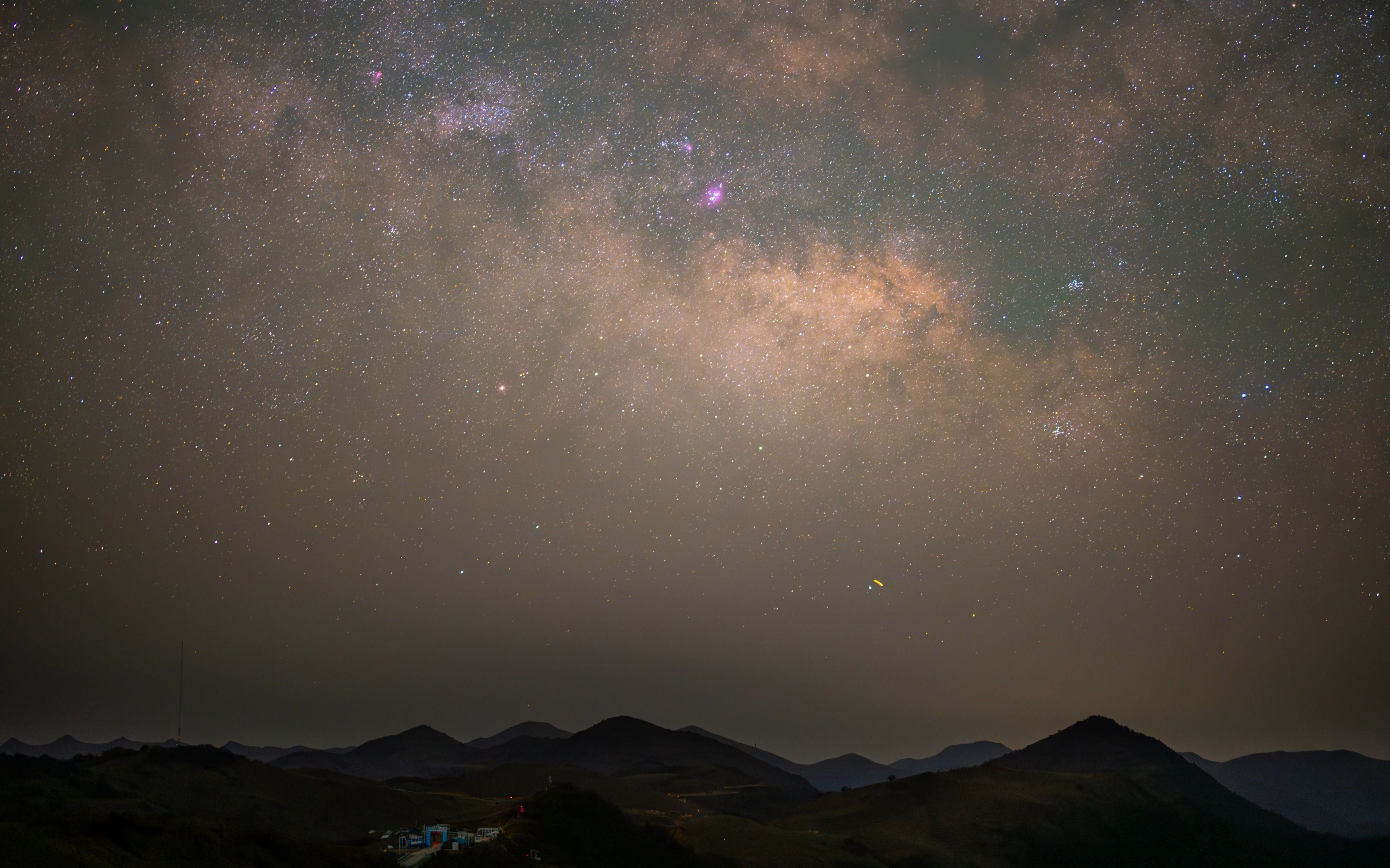 一段治愈心灵的星空延时