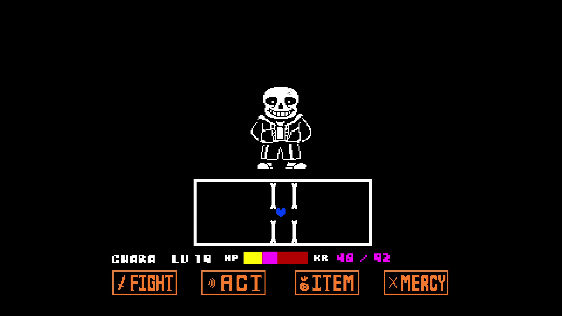 Bad Time Simulator Sans Fight From Undertale All