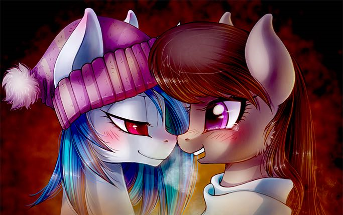 [图]【MLP】《大学生活》Vinyl and Octavia