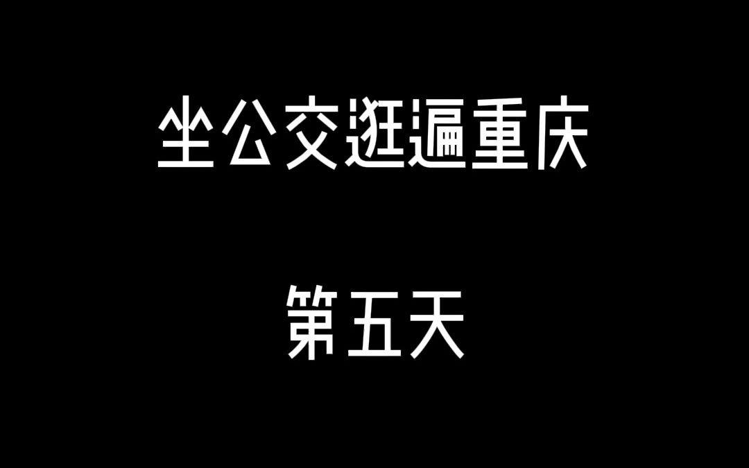 旅游五天,坐三十五站公交吃五家店原来是这种体验.哔哩哔哩bilibili