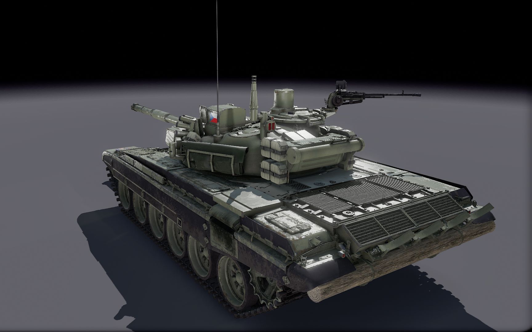 装甲战争 0.38版本 t-72m4cz 主战坦克 - 演示