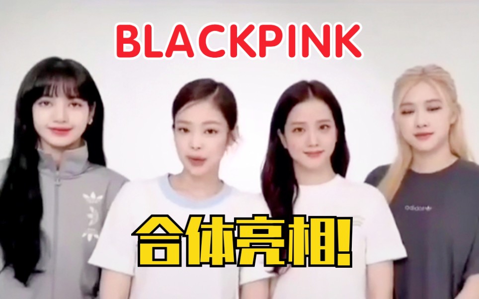 四只终于合体!BLACKPINK为Adidas品牌宣传短片!哔哩哔哩bilibili