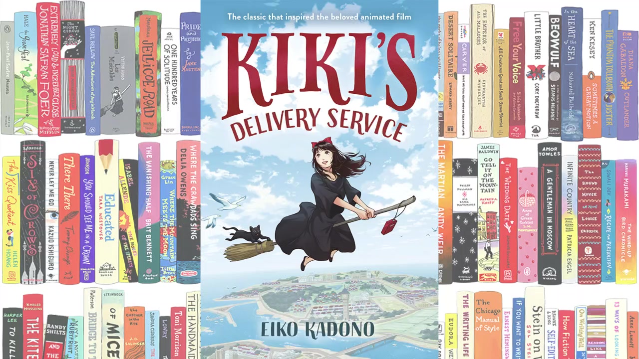 [图][小说]英文有声书 魔女宅急便 宫崎骏动画原著 Kiki's Delivery Service