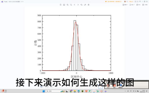 使用origin 用高斯函数拟合数据分布哔哩哔哩bilibili