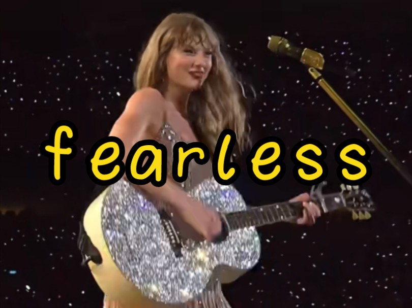 是谁捡到了霉霉弹fearless的吉他拨片呀