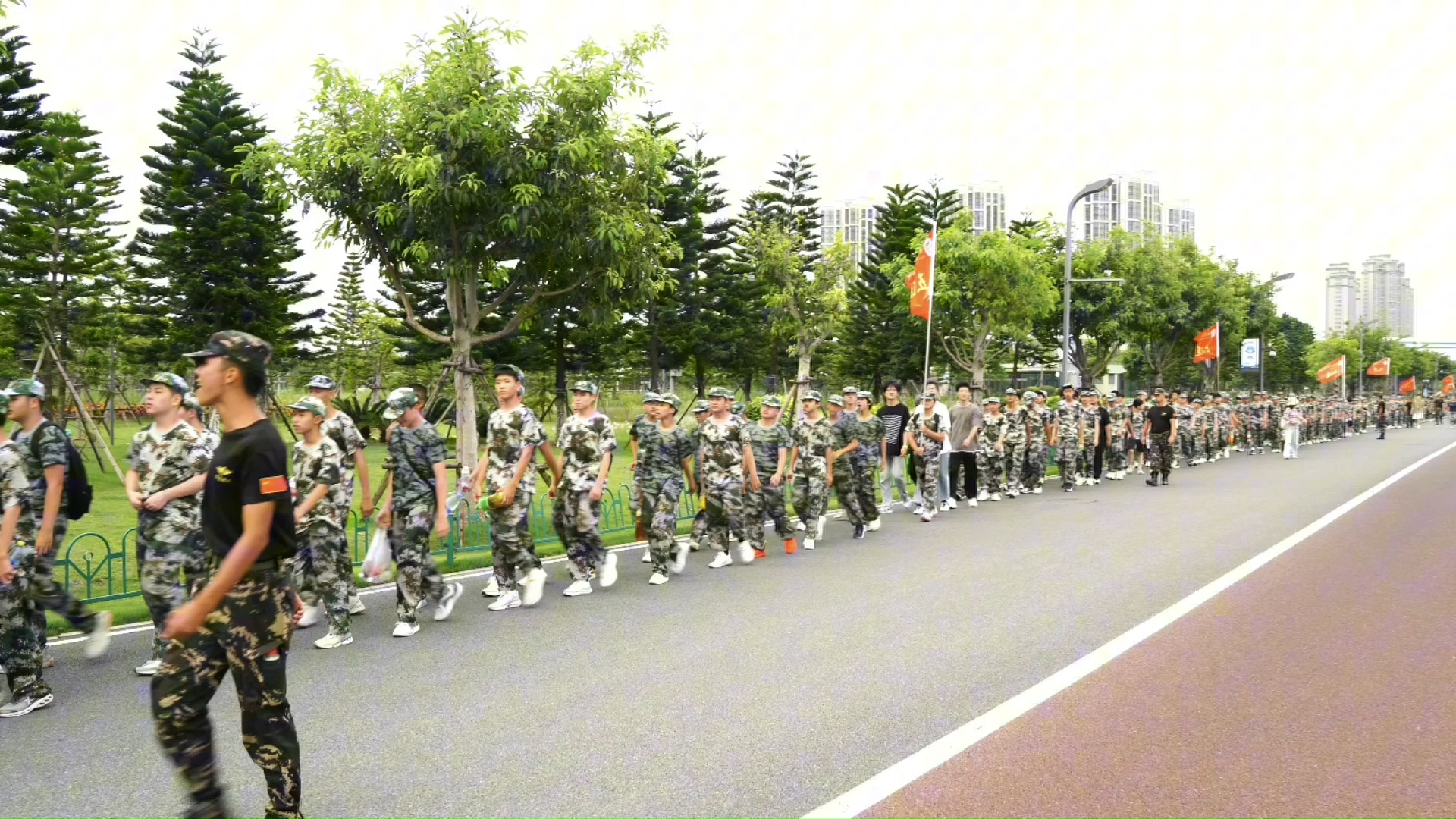 厦门诚毅学校,军训热血上线!