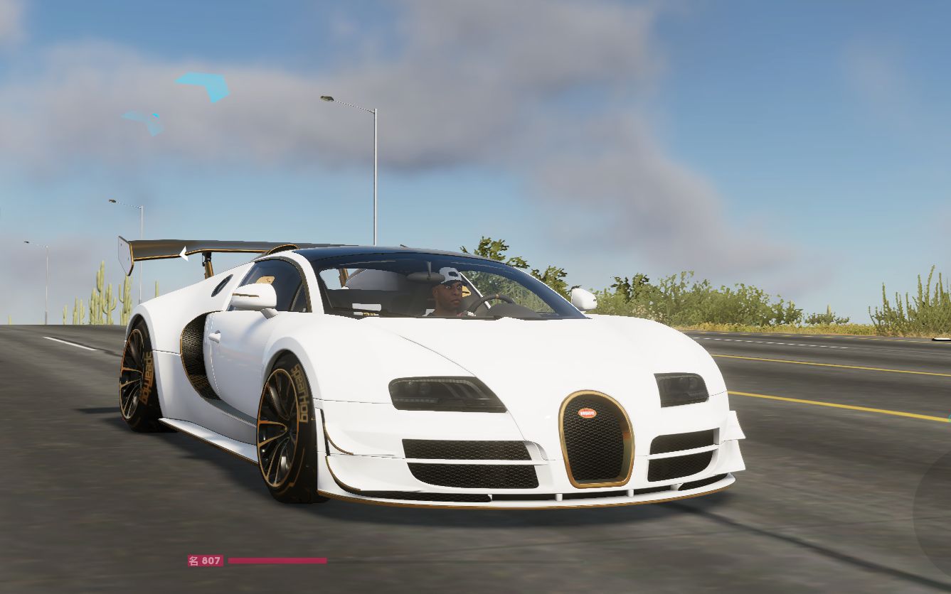 《飙酷车神2》萌新试驾新调校的布加迪金龙跑纽约(全近道)