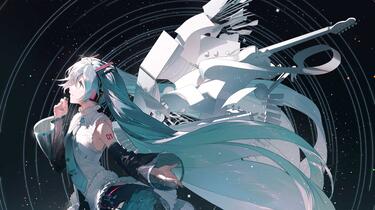 ⁄•˅̮•∖)⁋ 距离初音未来16岁生日还有2天孙剑总经理祝福视频!_哔