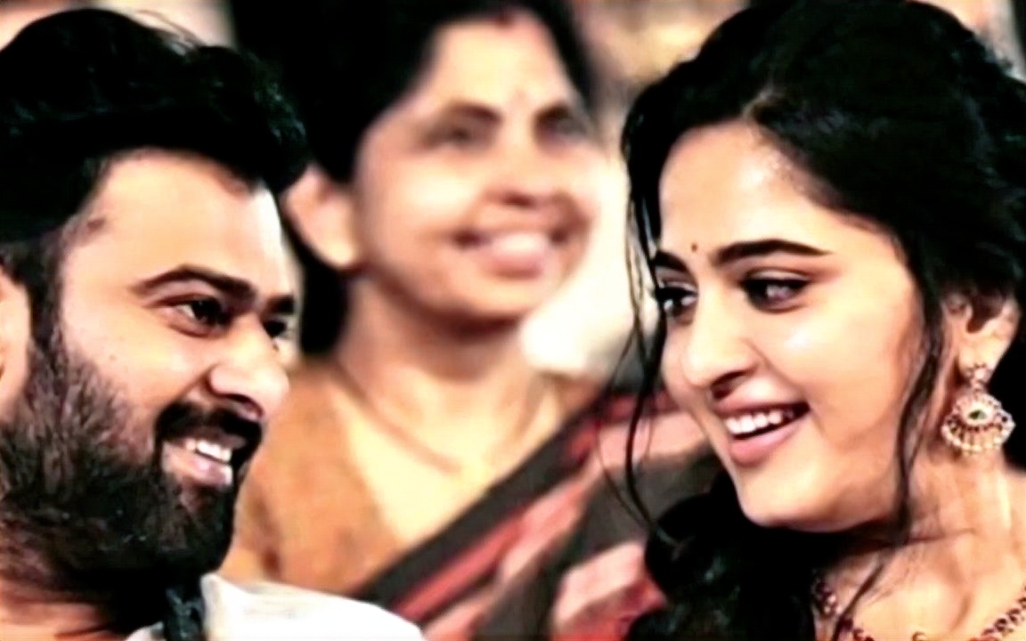 [图]Their eyes say it all...! Prabhas & Anushka ❤ //could be love ;-) SW：巴霍巴利王