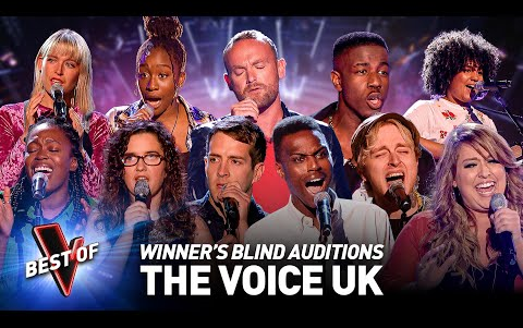 历届英国好声音冠军盲选合集(2012-2022)