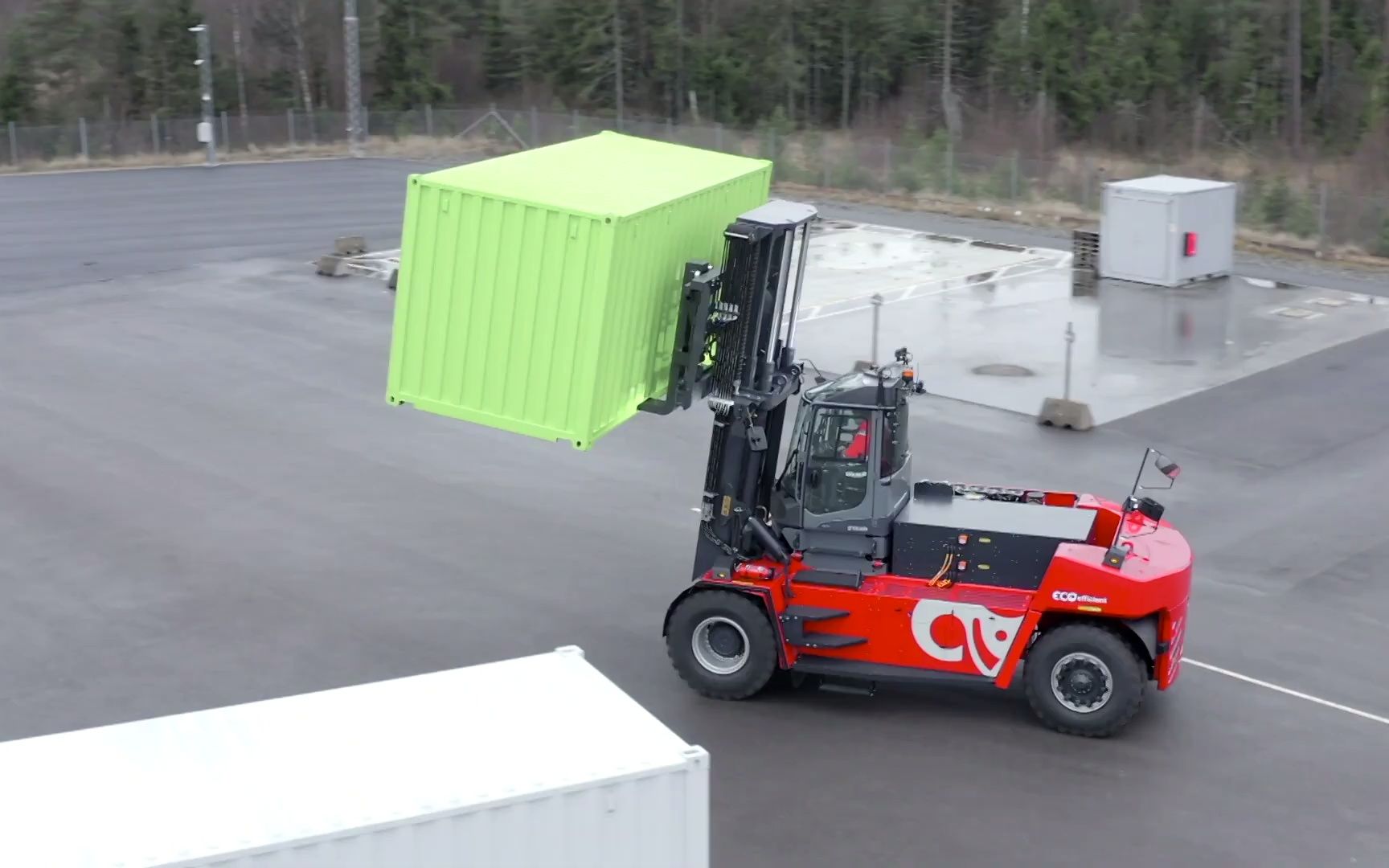 卡尔玛重型电动叉车