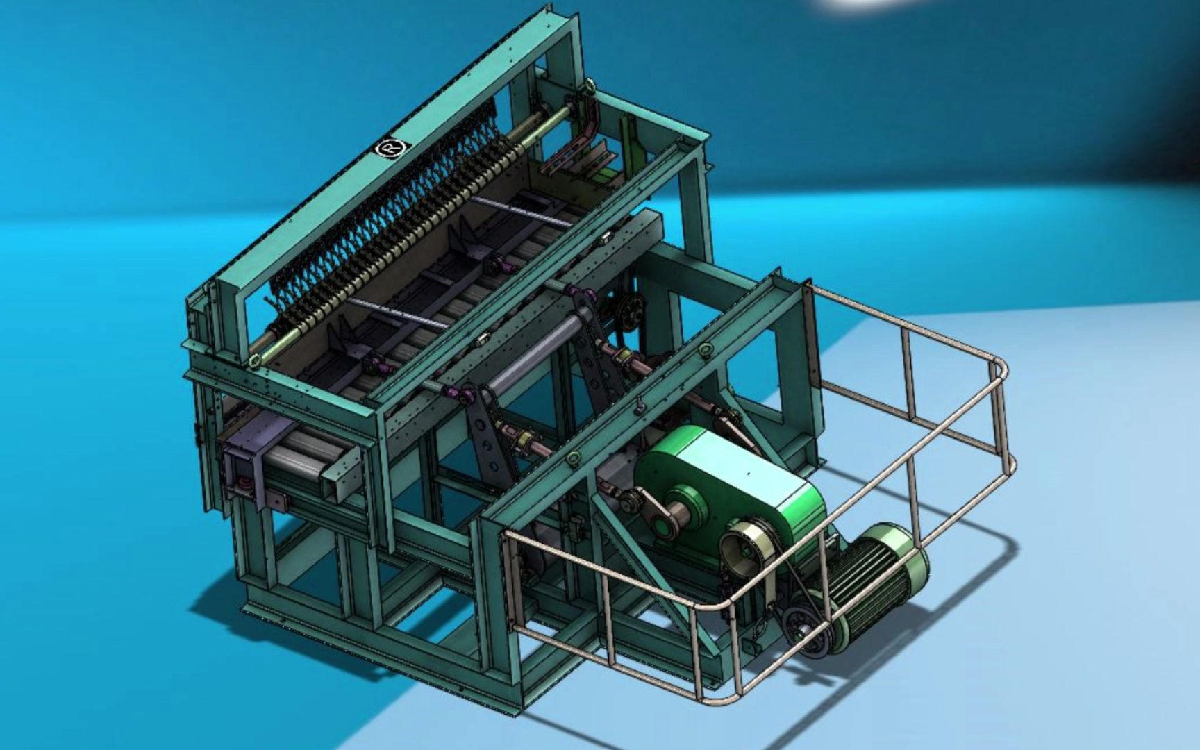 非標機械建模