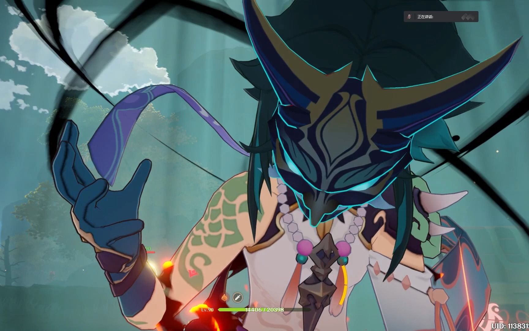 魈宝的特殊大招画面彩蛋(误)