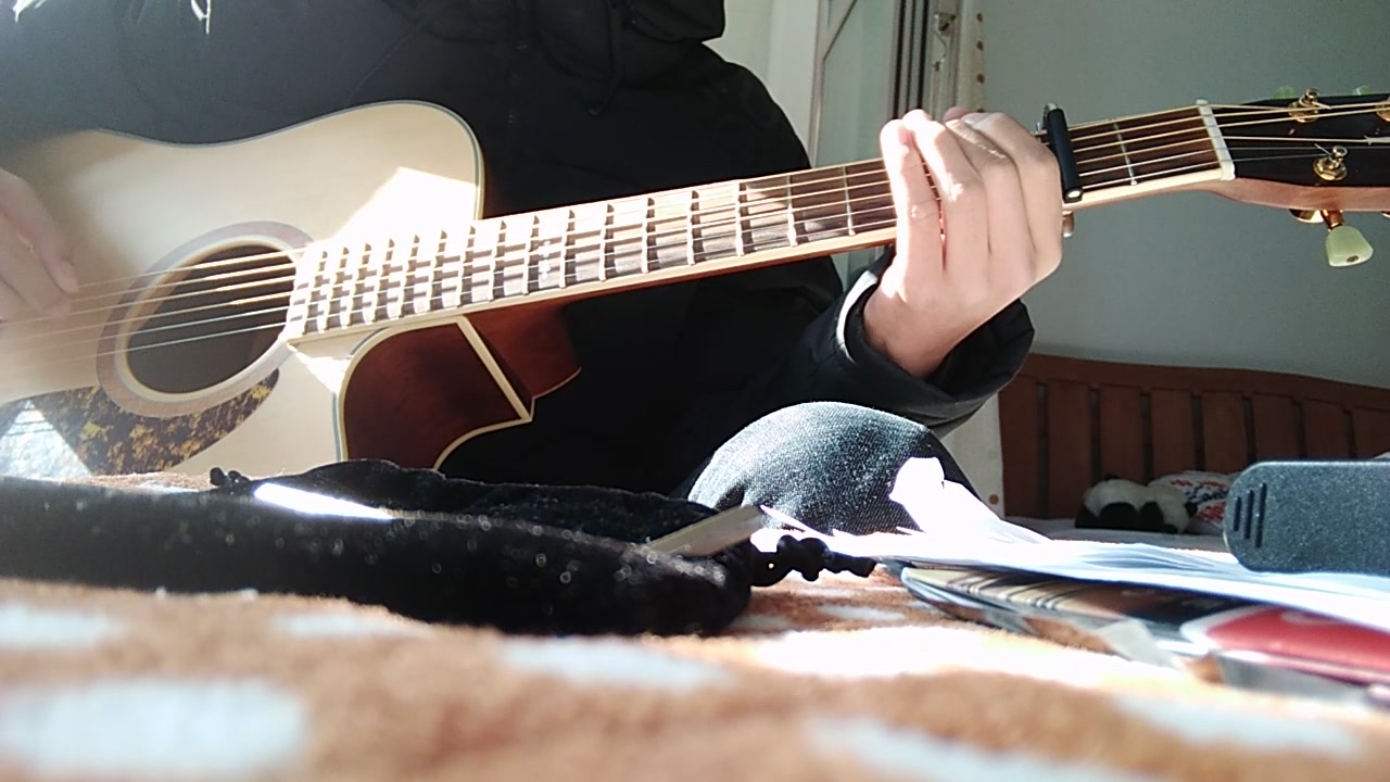 【指弹吉他】千本樱-武士桑,==这次露手