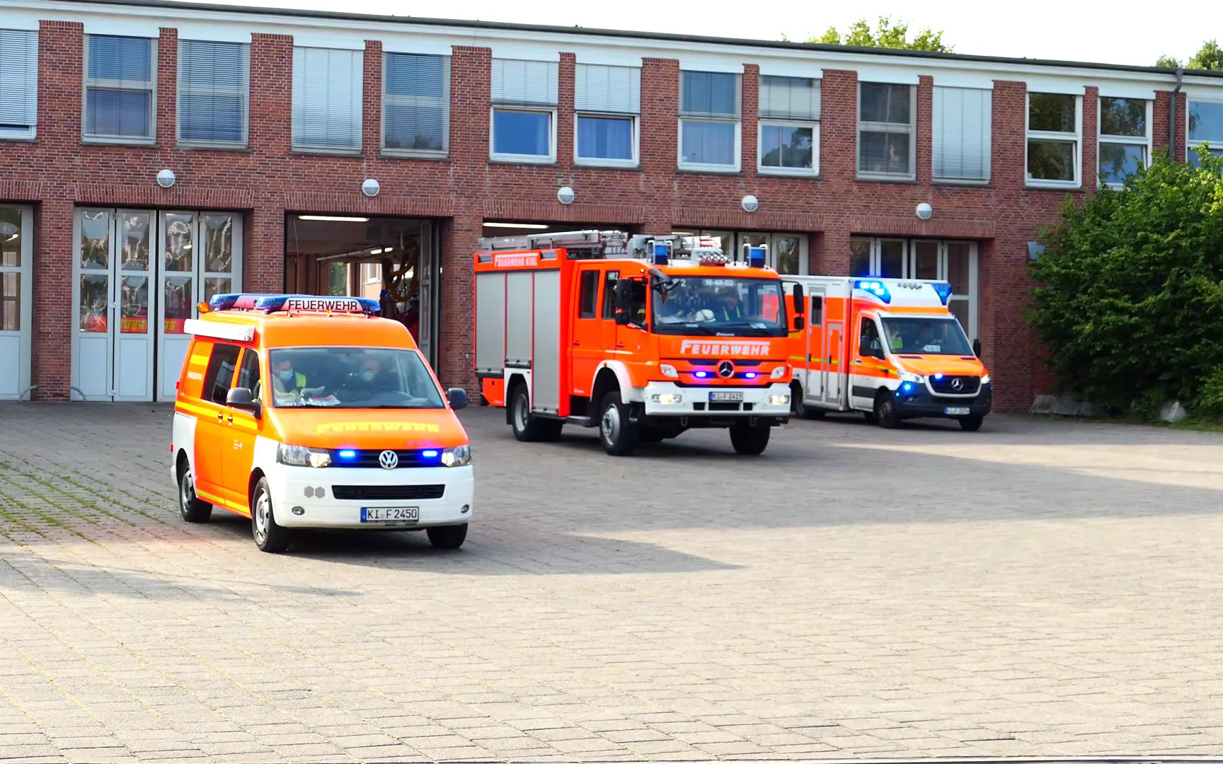 德国危险物品运输消防车