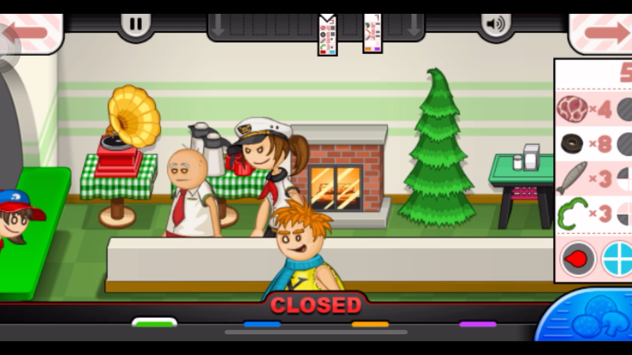 老爹披萨店第119天~发工资啦