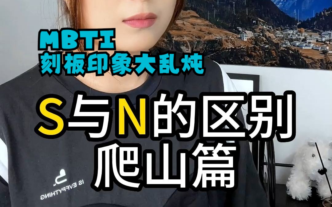 MBTI系列S与N的区别哔哩哔哩bilibili