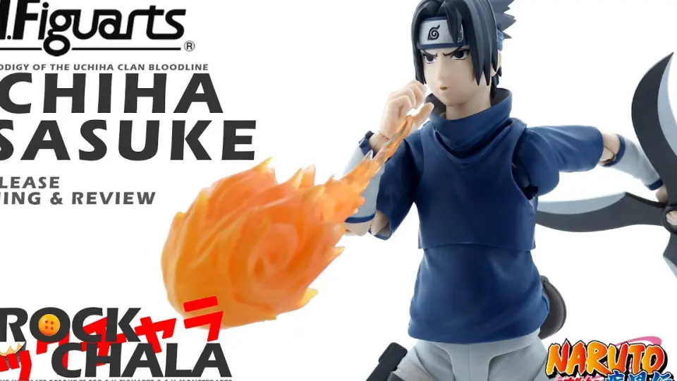 Naruto / Figurine Sasuke Uchiha -Ninja Prodigy of the Uchiha Clan Bloodline  S.H.Figuarts