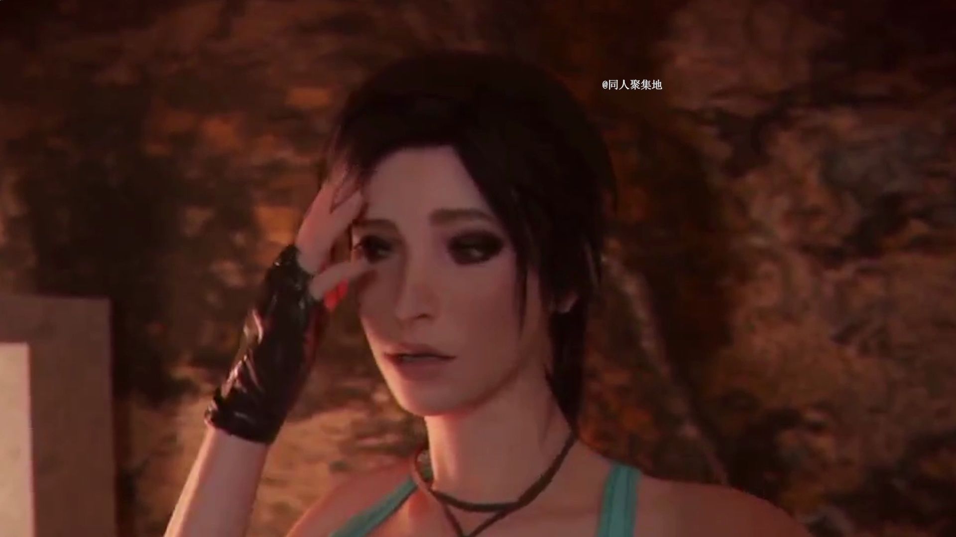 【3d/同人/劳拉】古墓丽影劳拉的圣诞礼物