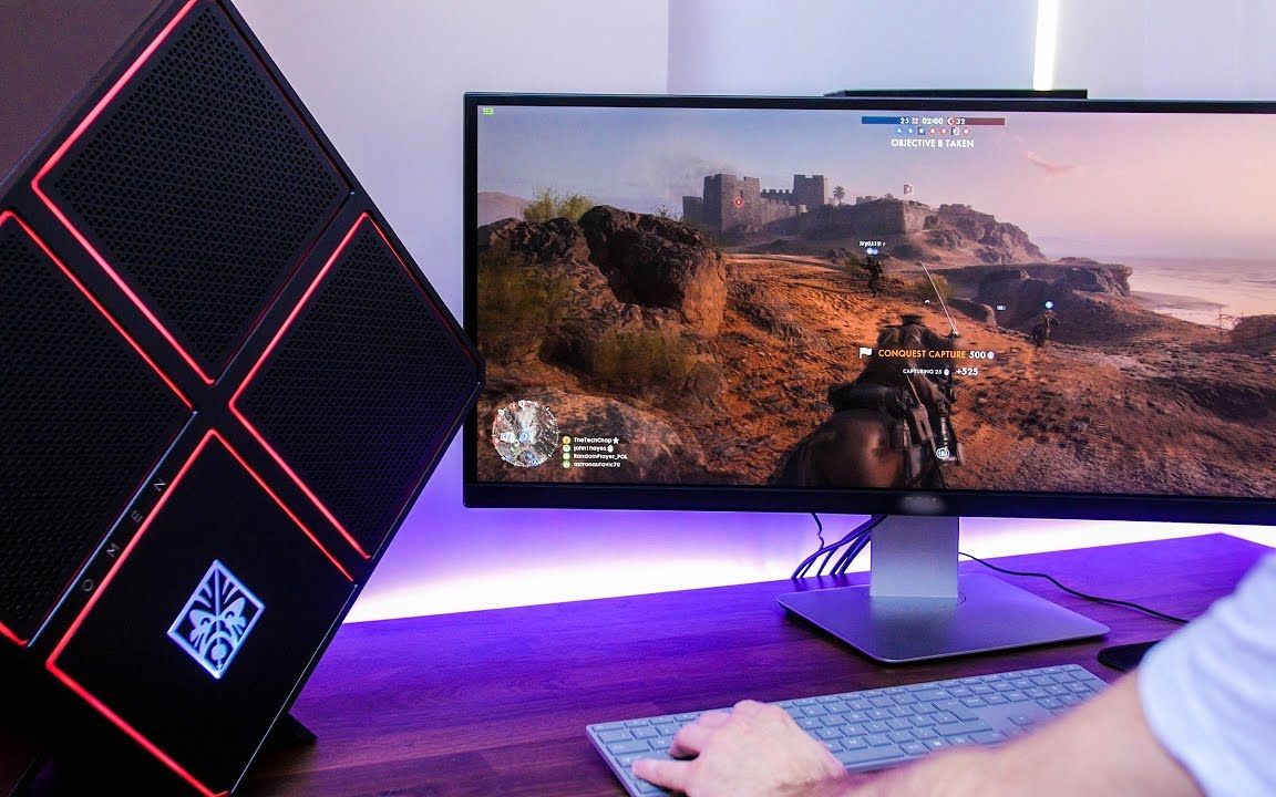 惠普omen x-台式电脑野兽!