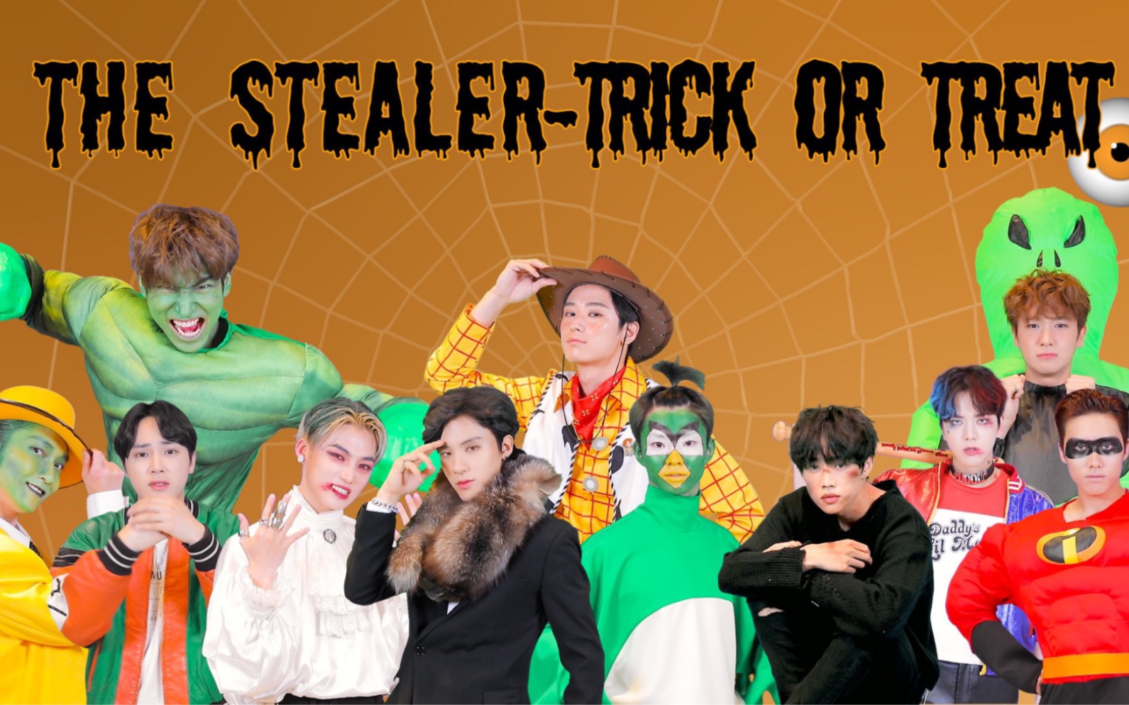 【the boyz】万圣节变装版本偷心宝练习室 (trick ver.