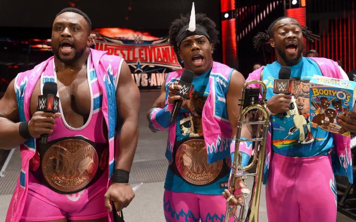 wwe高清黑人组合新一天军团2016年出场mv