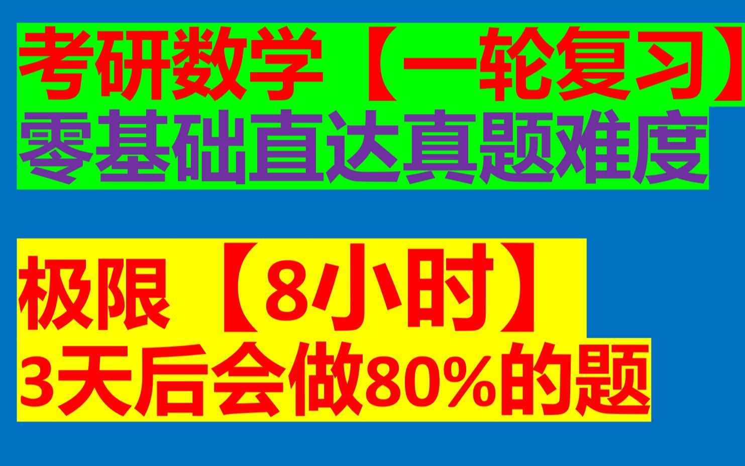 [图]2023考研数学【一轮复习】【极限】【8小时=知识点+70例题】