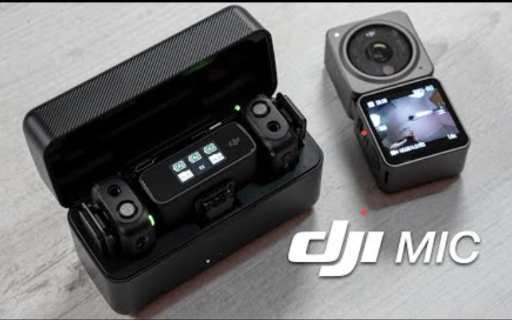 DJI MIC开箱及收音效果测试哔哩哔哩bilibili