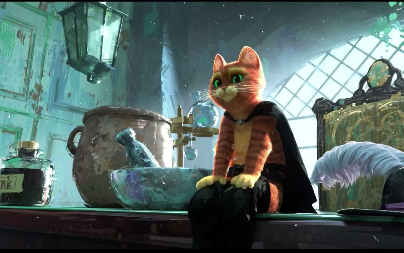 【不务正业5】zac retz的概念动画《穿靴子的猫2》