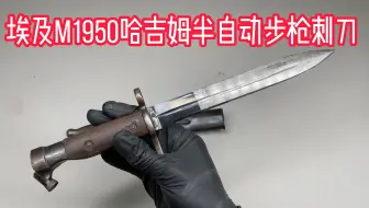 Descargar video: 埃及M1950哈吉姆半自动步枪刺刀