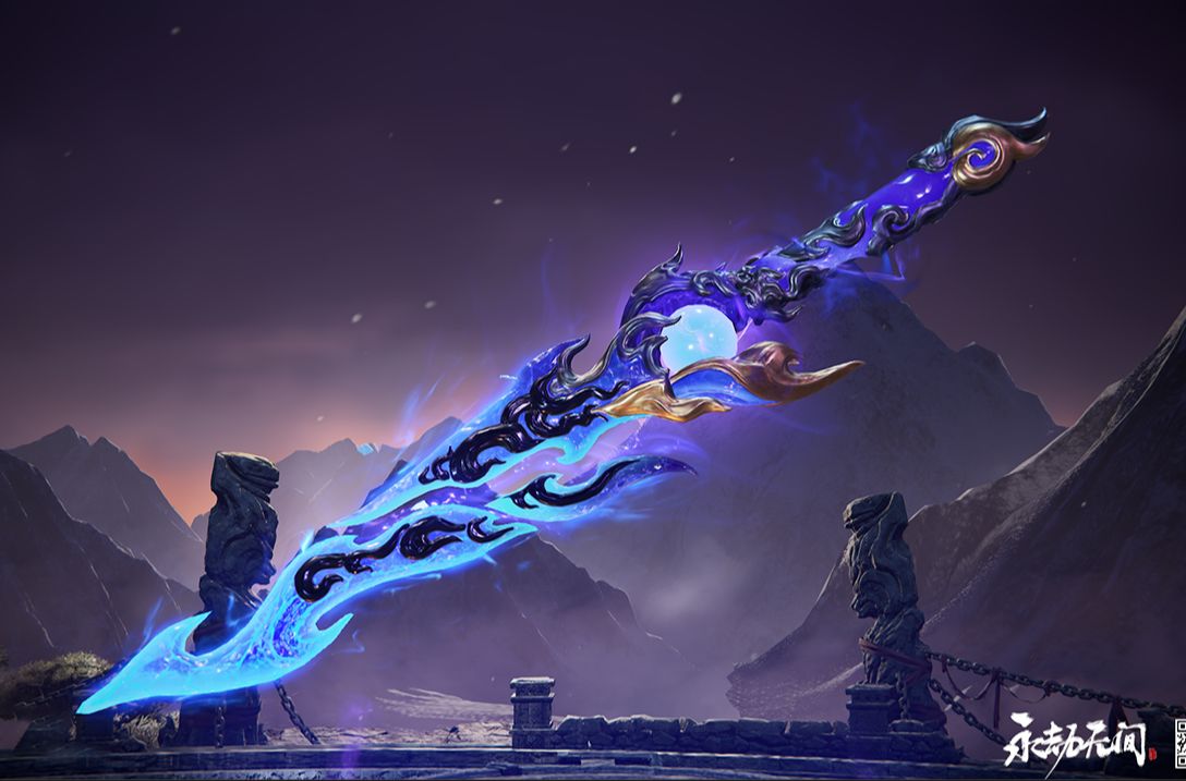 3dmax游戏永劫无间武器"天穹"布线技巧教学,以简单案例切入,一节课