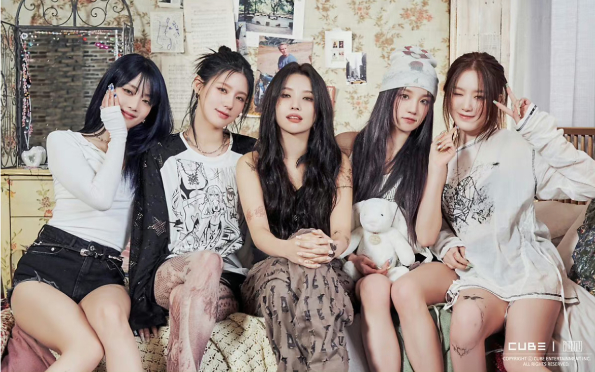 娃们好漂亮!女娃官方更新新专拍摄花絮照.