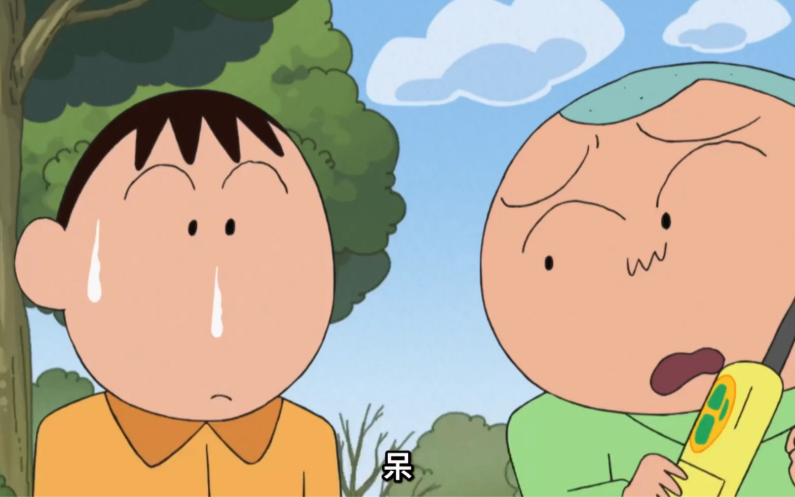 "阿呆的懂事和过早的独立真是让人心疼呀"