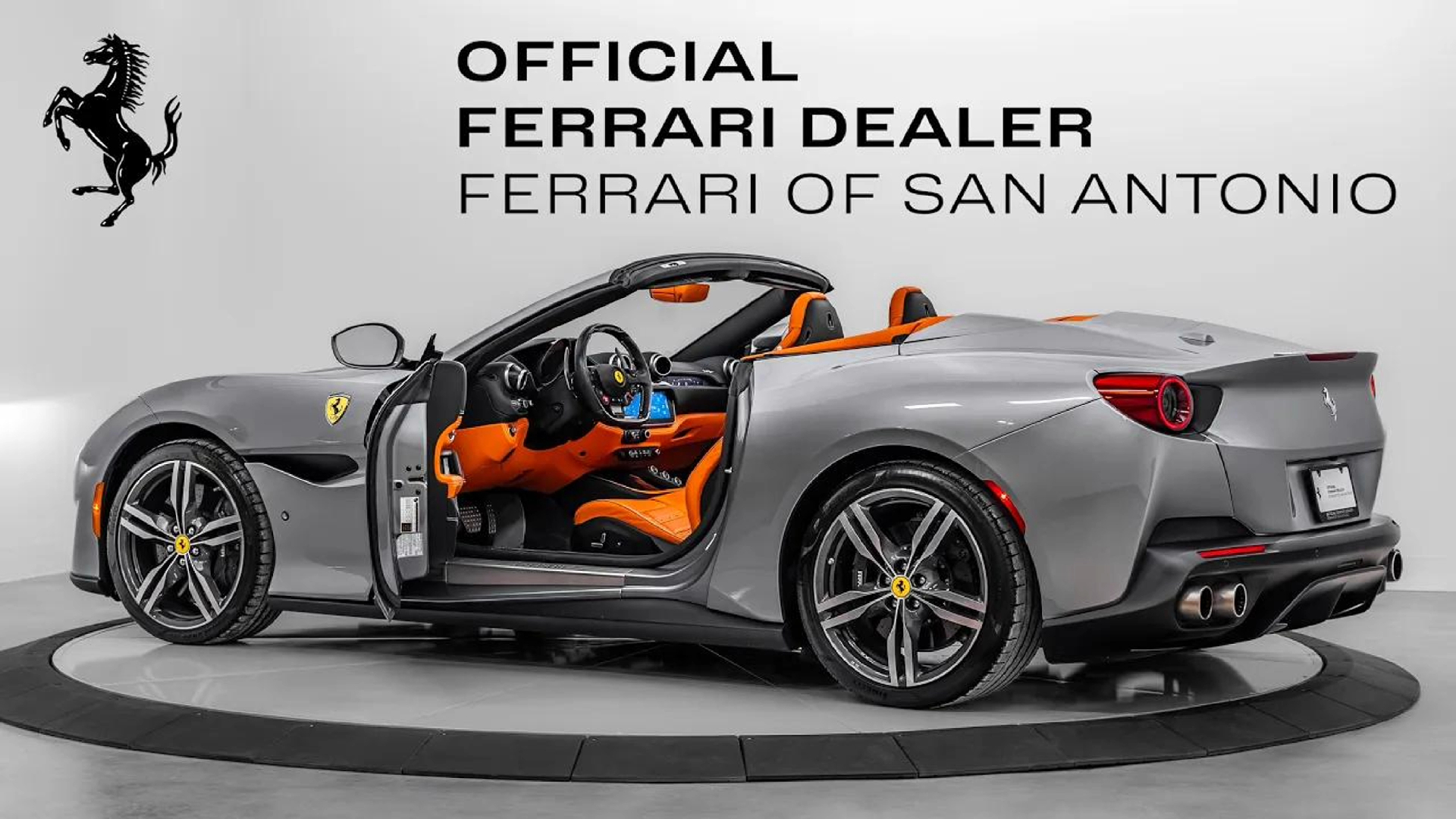 【4k鉴赏】灰色敞篷超跑 法拉利 portofino