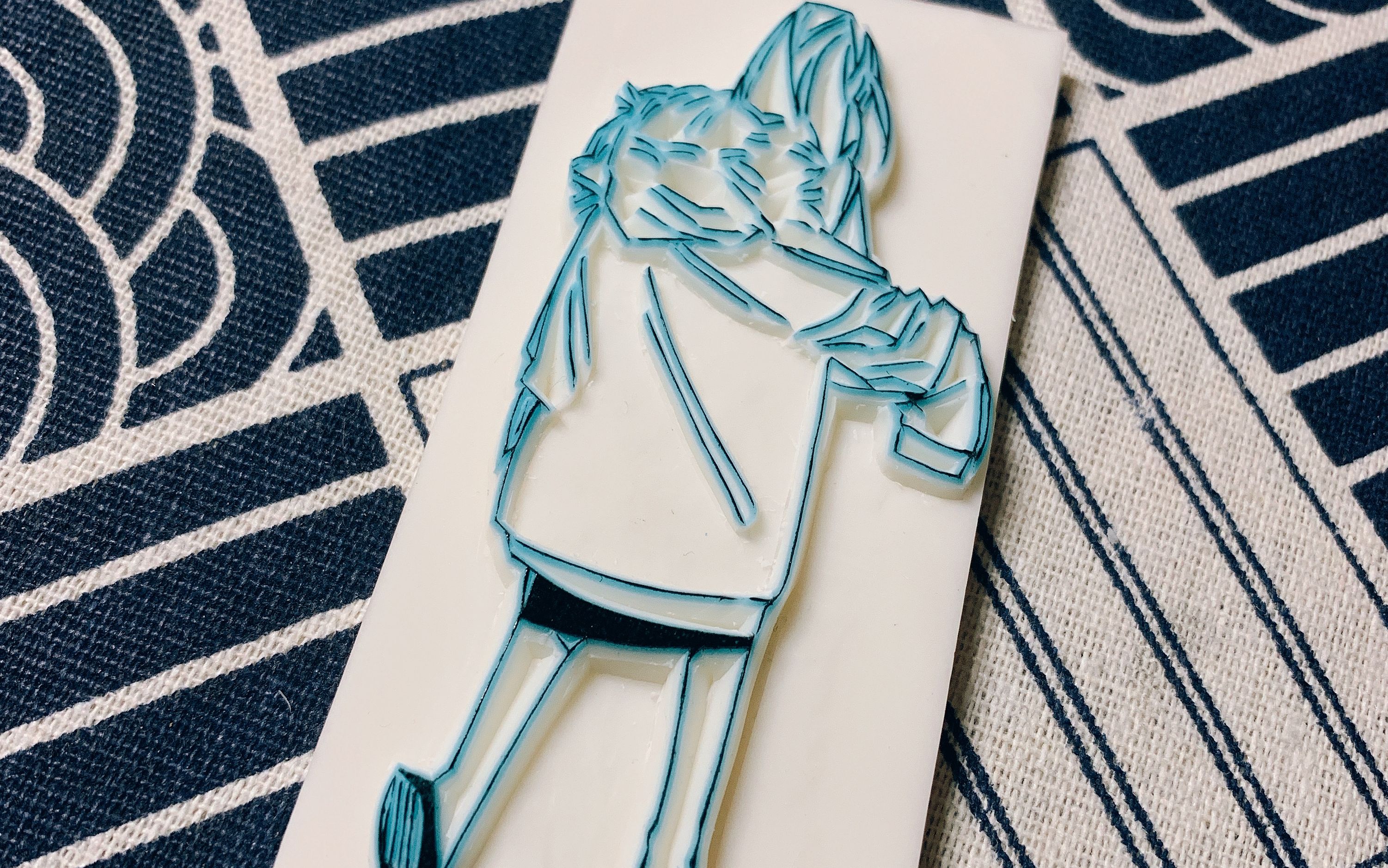 【橡皮章】平留白过程