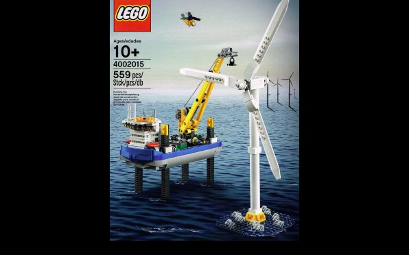 乐高员工礼物4002015博尔库姆岩盘海上风力钻井平台速组评测