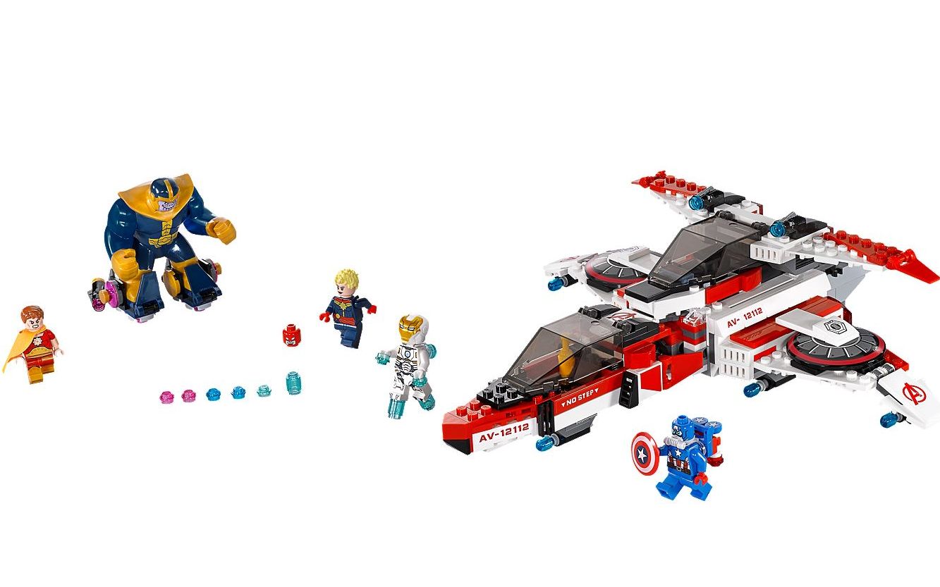 乐高 lego 76049 超级英雄 复仇者联盟钢铁侠美国队长灭霸太空追击