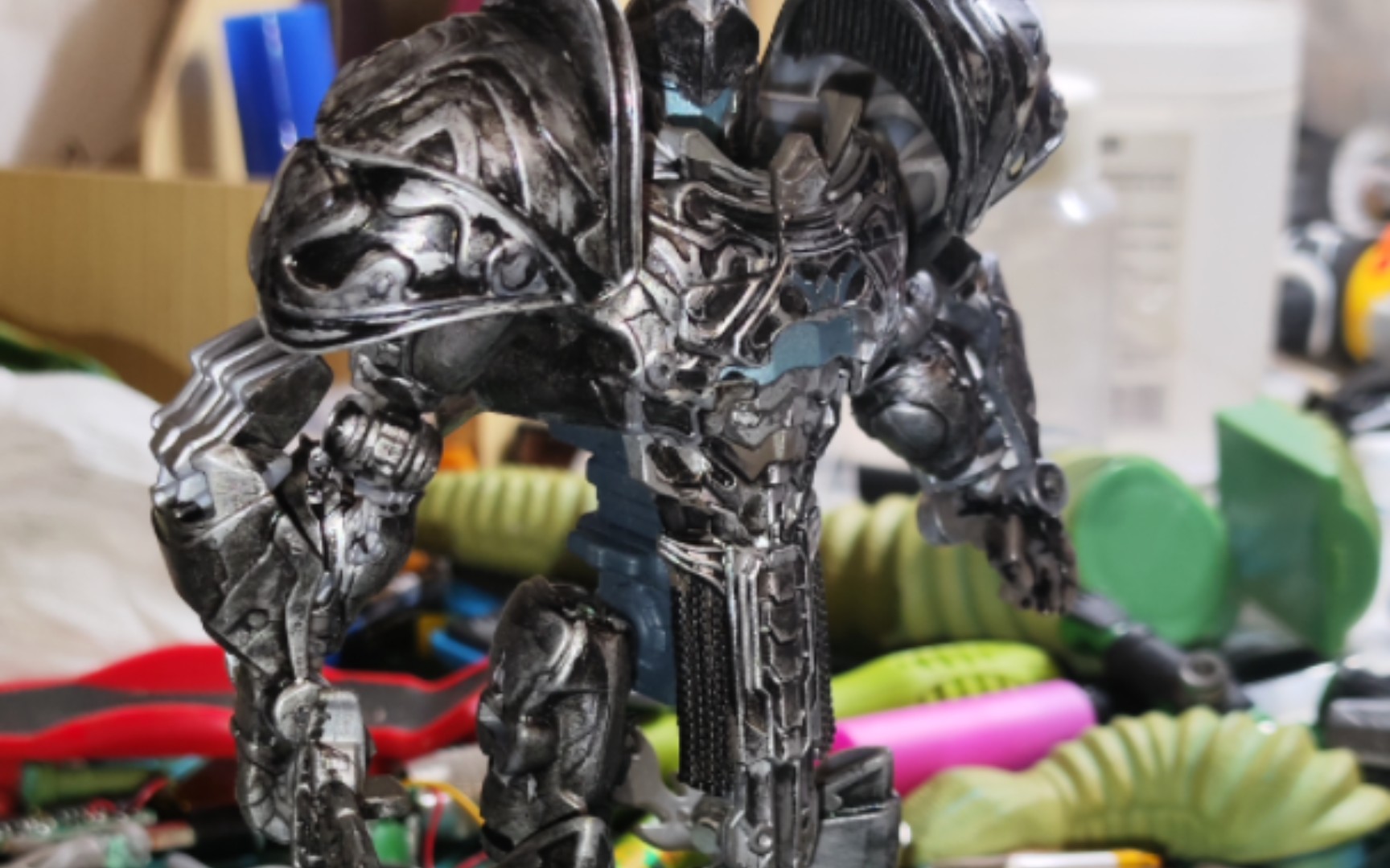 重涂 变形金刚5 孩之宝 d级灾星