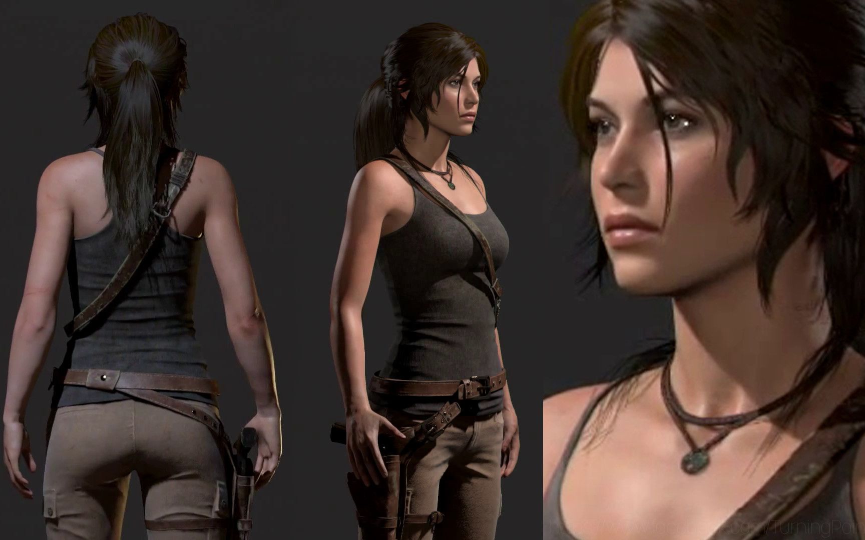 《古墓丽影:崛起》游戏概念设定原画参考合集