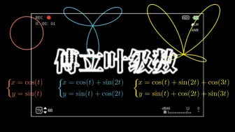 Download Video: 通过欧拉公式解析傅立叶级数绘图