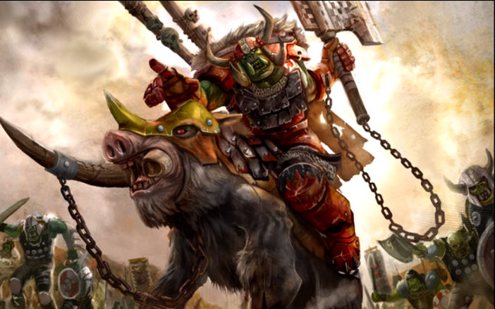 【战锤2全战】h-sfo传奇铁皮第二期-56回合量产金杠黑兽人!