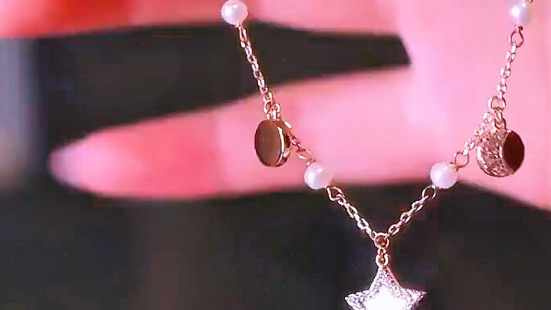 阿玛尼女士星月珍珠项链 七夕情人节礼物 时尚链饰