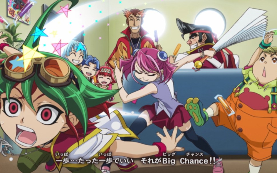 游戏王a5同人混沌新篇章——日常篇op游戏王arc-v×jojo不灭钻石