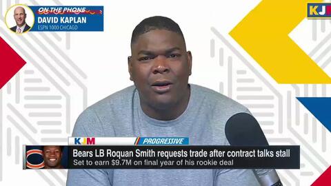 Reacting to Bears linebacker Roquan Smith requesting a trade