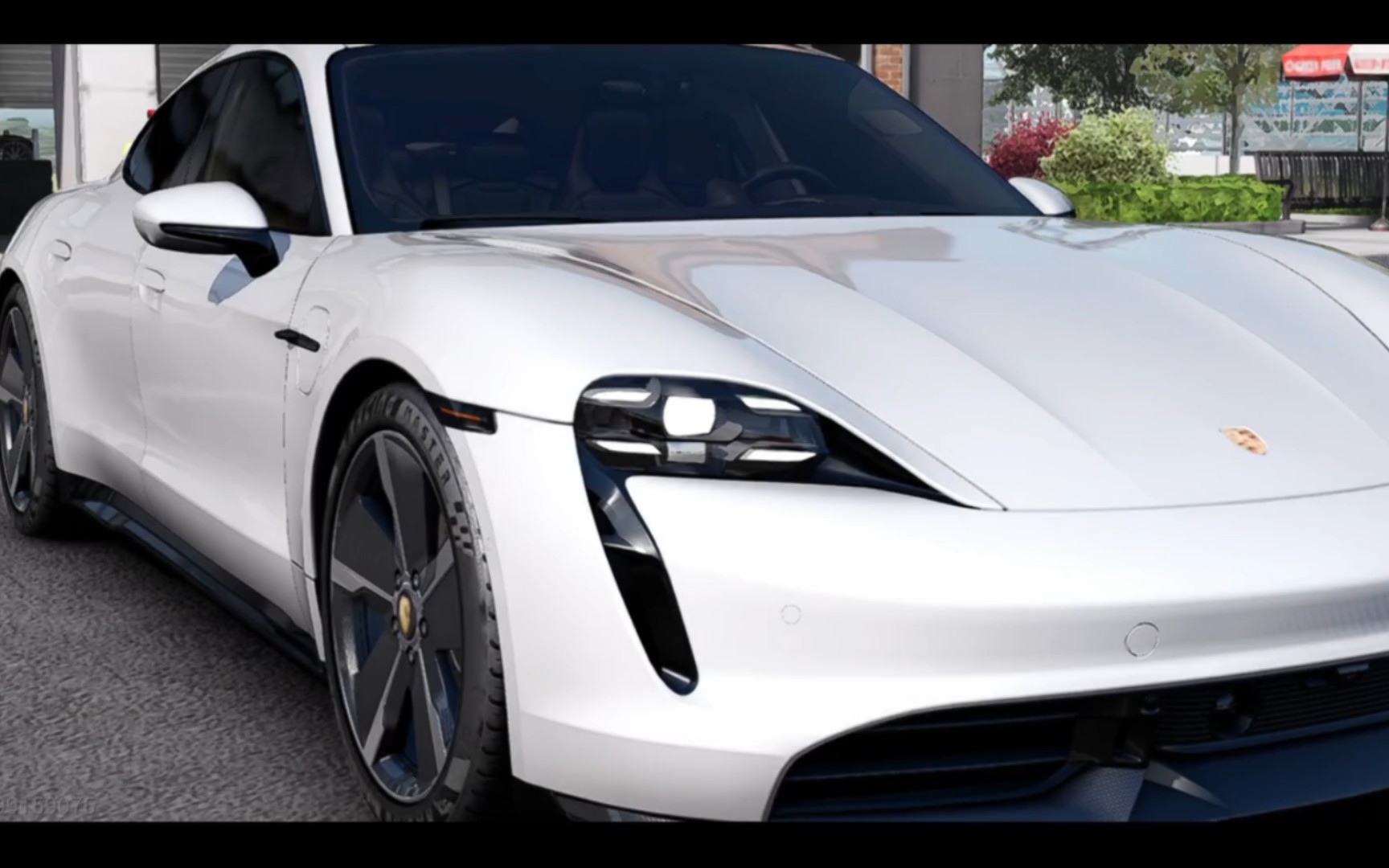 保时捷taycan turbo s 巅峰极速车辆欣赏