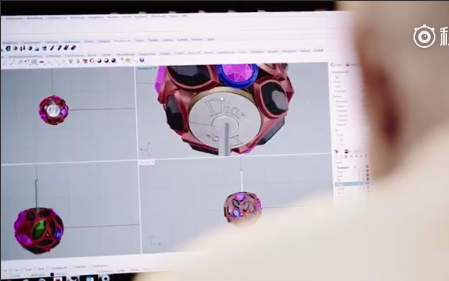 Dior耳环的制作过程,简直是视觉享受,太美哔哩哔哩bilibili