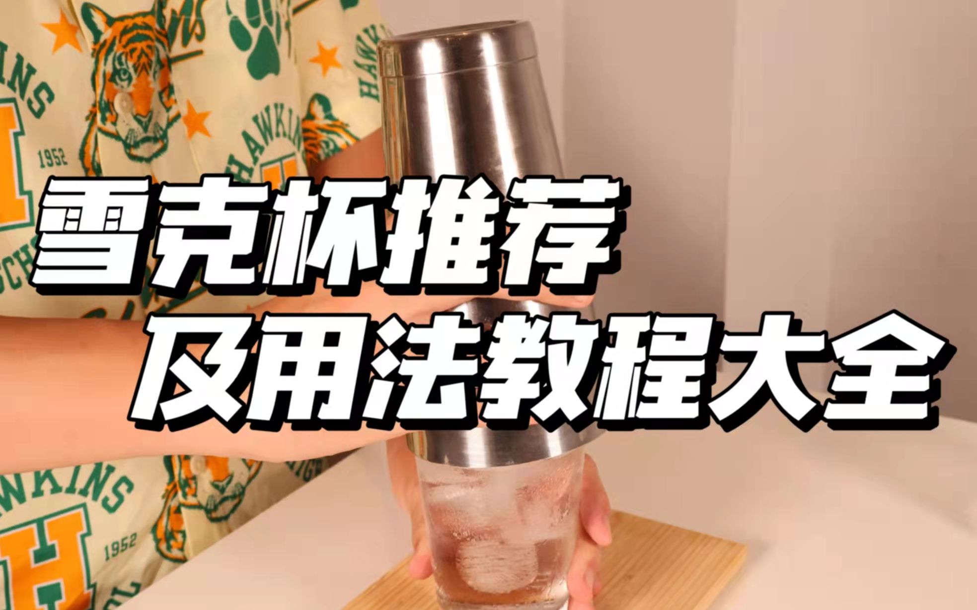 【调酒器具】雪克杯推荐及用法教程大全哔哩哔哩bilibili