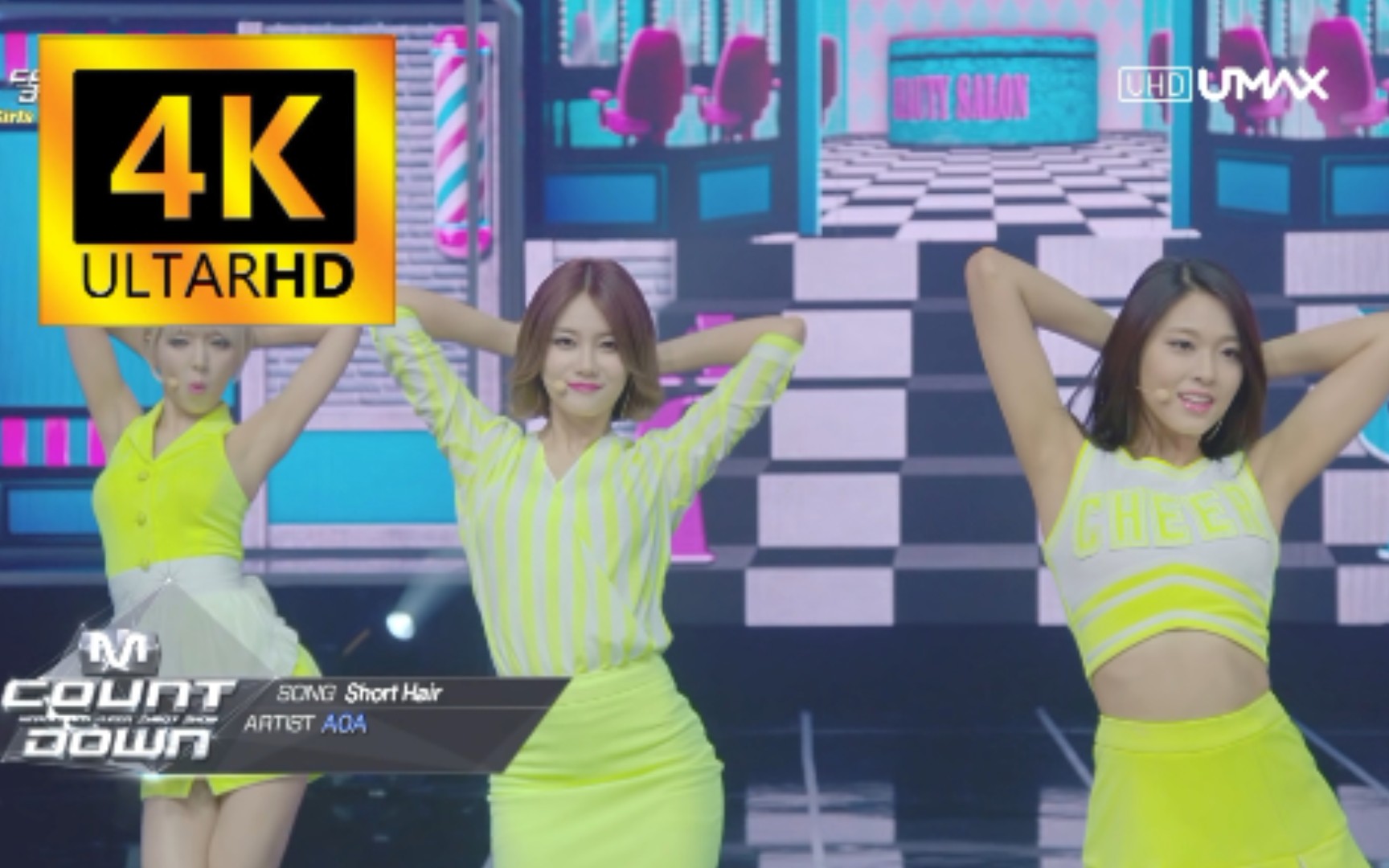 [图]【LIVE】AOA-Short Hair/短发 ♬ 4K UMAX_60fps高清收藏版