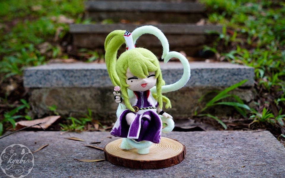 东方芜穹q版羊毛毡手办含图文教程【兄坑x羊毛毡手办】