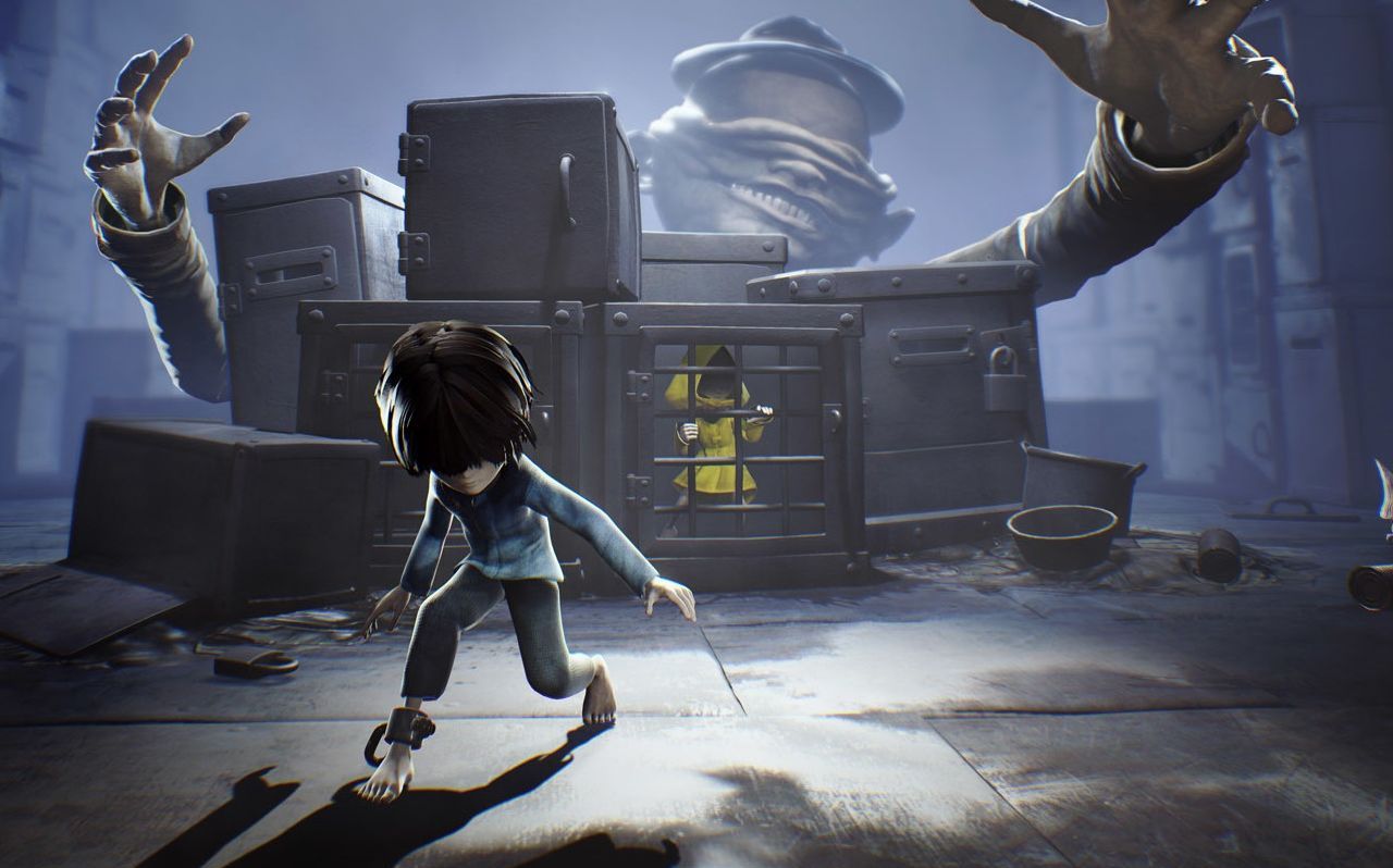 【小熊出品】猎奇神作"小小噩梦"dlc-深海:用电疗结束光头水怪的梦魇